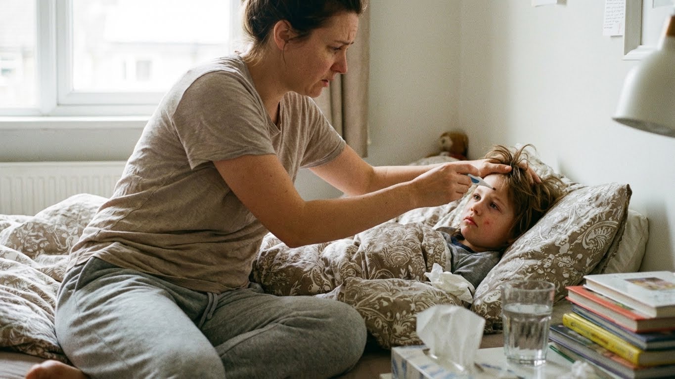 Vanliga barnsjukdomar: Symtom, behandling och när du ska kontakta läkare